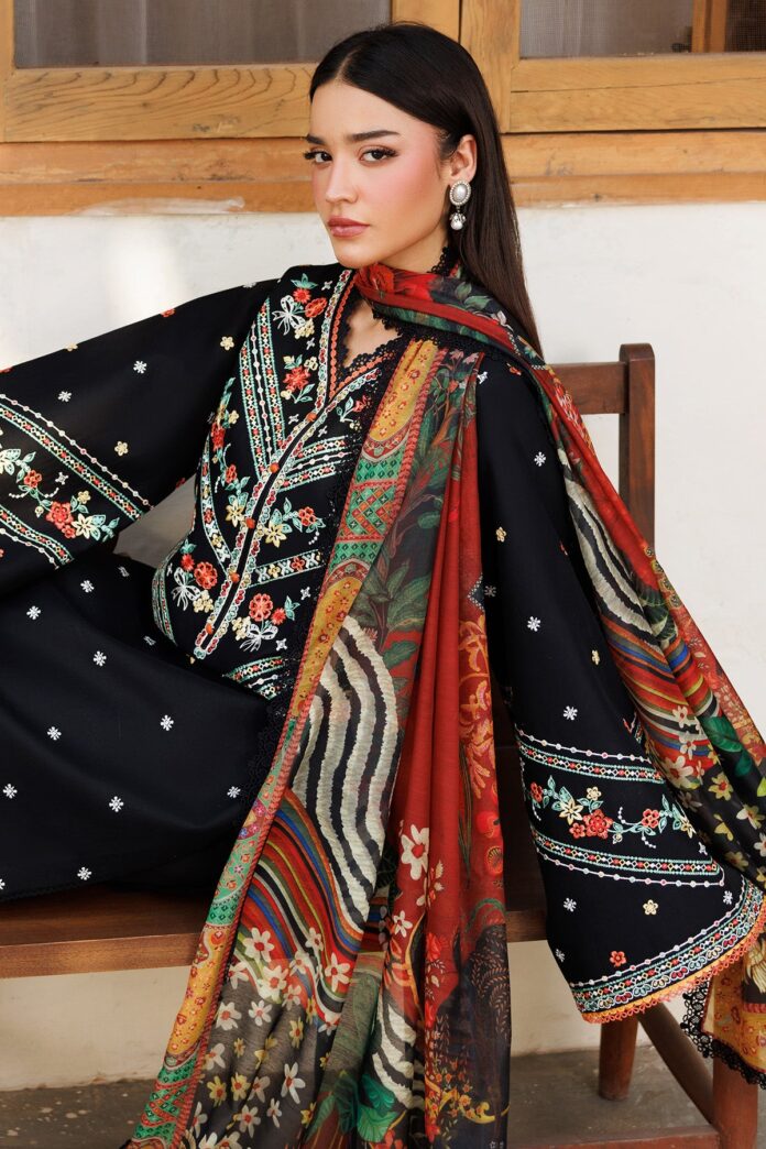 Farasha Online Summer Weaves Embroidered lawn 2025