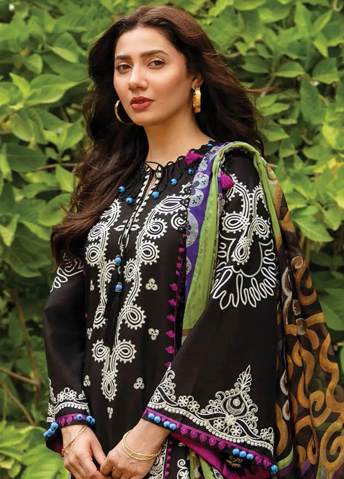 Sadaf Fawad Khan Helen A 3 Piece Chiffon Suit