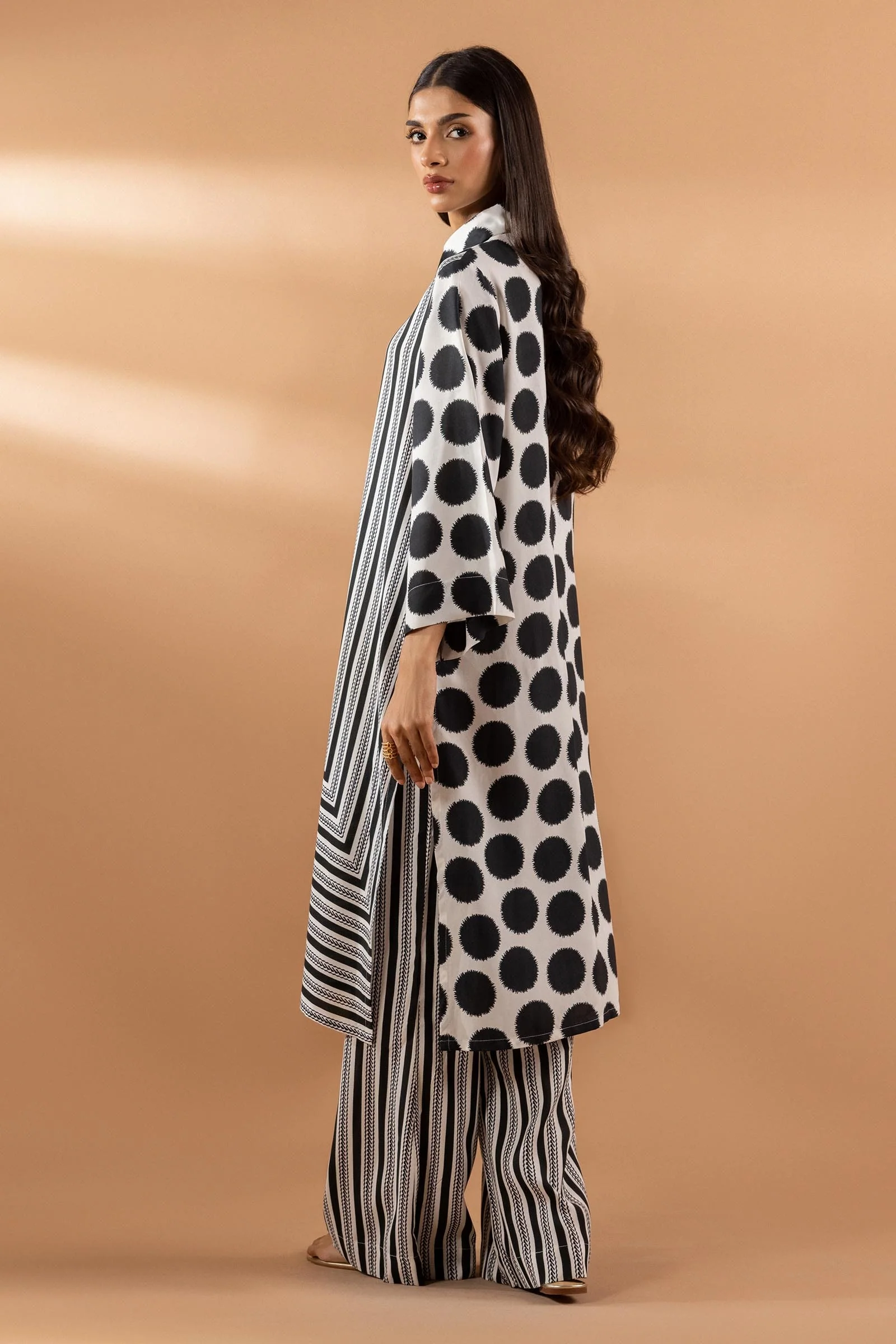 Sana Safinaz SS25BSP153P2T Viscose Jacquard Suit